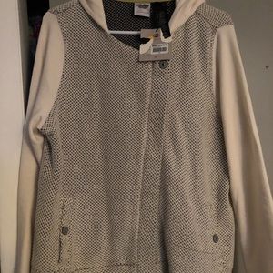 Elegant White Textured Women's Blazer